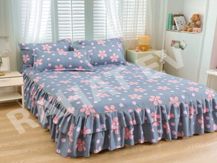 COTTON FRILL BEDSHEET